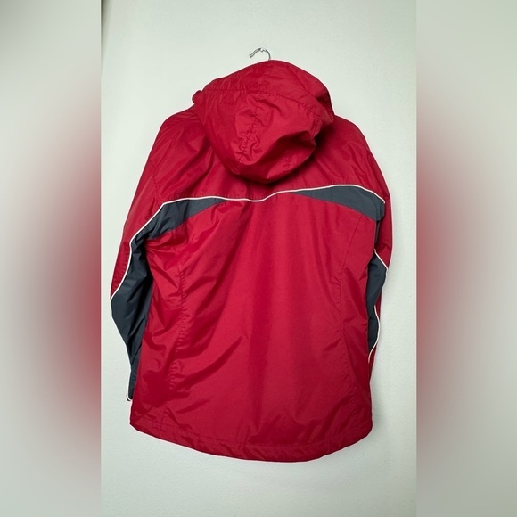 Columbia‎ Women's 3-in-1 Interchange Ski Jacket Red/White/Gray/Black Size Large - Picture 5 of 13
